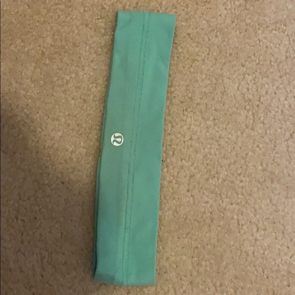 Teal lulu headband